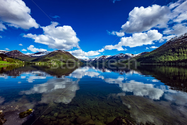 Beautiful Nature Norway. Stock photo © cookelma