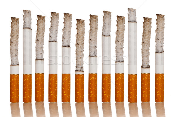 lighted cigarettes Stock photo © cookelma