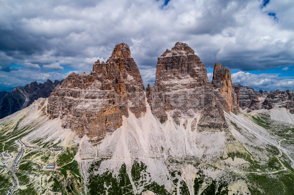 National Nature Park Tre Cime In the Dolomites Alps. Beautiful n Stock photo © cookelma