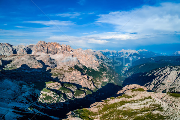 Természet park Alpok gyönyörű Olaszország égbolt Stock fotó © cookelma