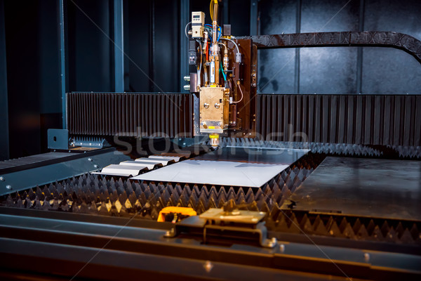 Laser metal moderno industriali tecnologia Foto d'archivio © cookelma