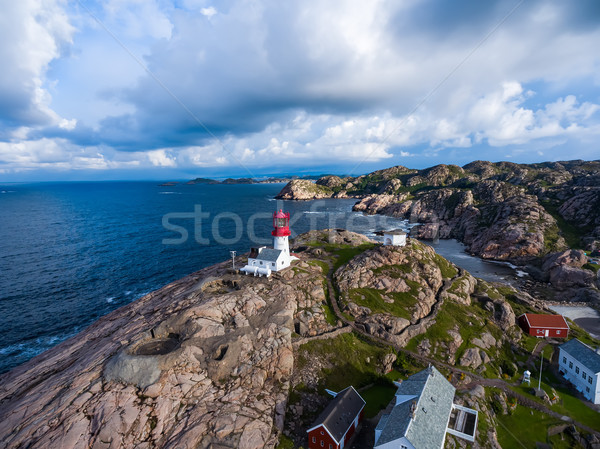 Lindesnes Fyr Lighthouse, Norway Stock photo © cookelma