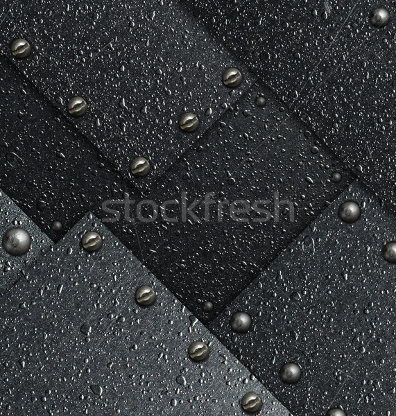 Abstract background from impressive metal Stock photo © cookelma