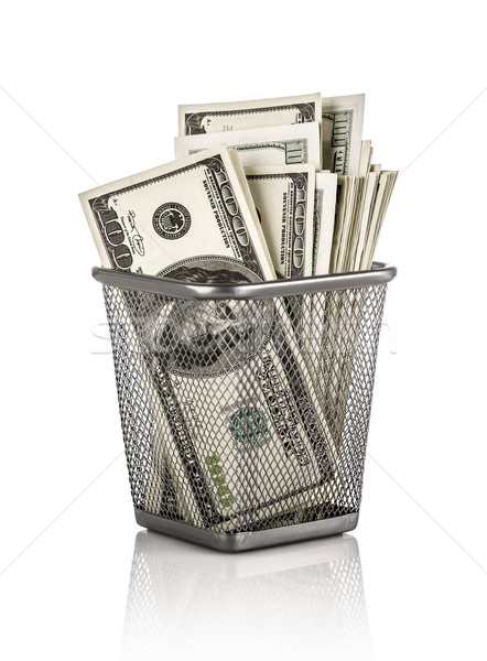 Money in a basket Stock photo © cookelma