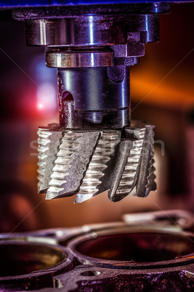 Metalworking CNC milling machine. Stock photo © cookelma