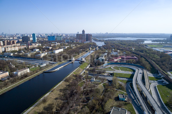 Canal Named After Moscow, Russia. Stock photo © cookelma