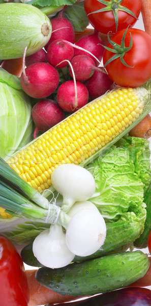 Groenten gezonde voeding foto gezondheid groene Stockfoto © cookelma