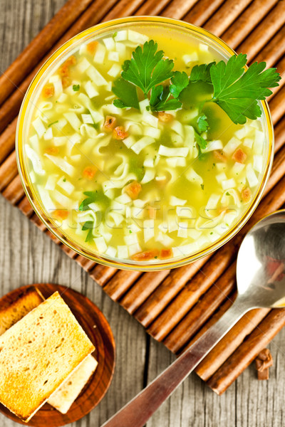 noodle soup Stock photo © cookelma