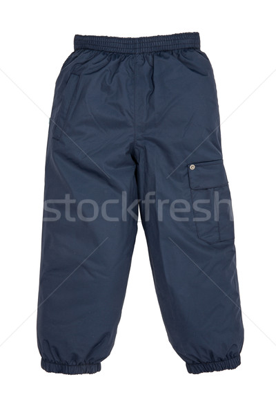 Warm pants geïsoleerd witte mode kind Stockfoto © cookelma