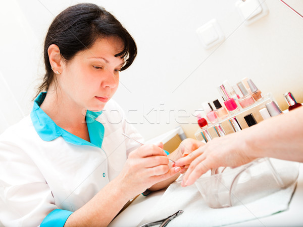 manicure Stock photo © cookelma