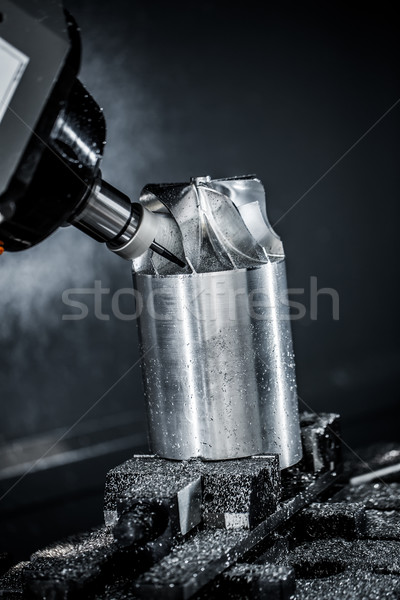 Metalworking CNC milling machine. Stock photo © cookelma