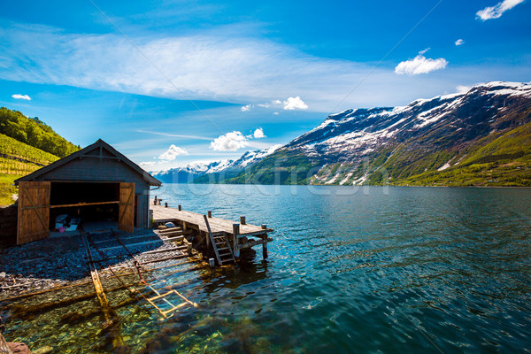 Beautiful Nature Norway. Stock photo © cookelma