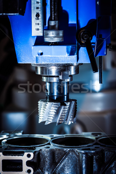 Metalworking CNC milling machine. Stock photo © cookelma