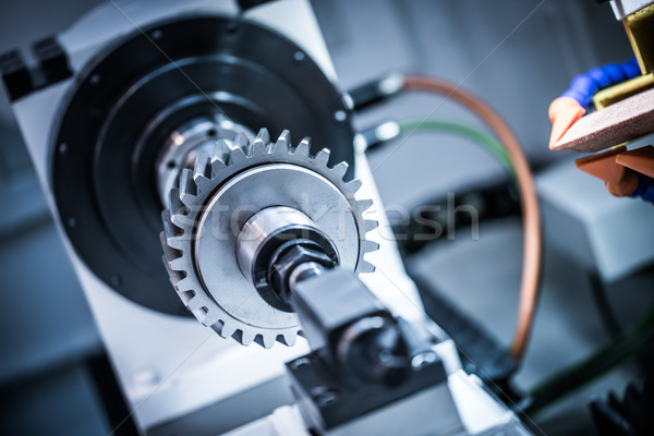 Maszyny cięcie metal nowoczesne technologii mały Zdjęcia stock © cookelma