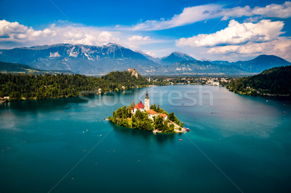 增加至燈箱 商業照片 #8262225slovenia - resort lake bled.