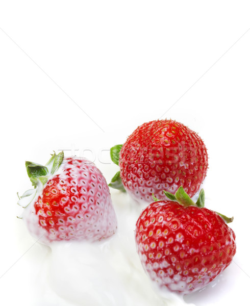 Strawberry Stock photo © cookelma