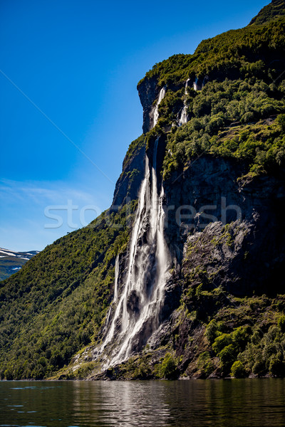 Waterfall Seven Sisters. Stock photo © cookelma