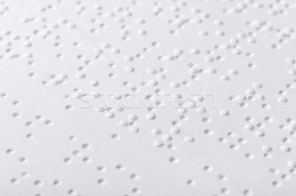 Braille  Stock photo © coprid