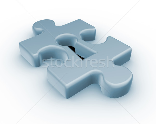 Jigsaw puzzle piece Stock photo © coramax