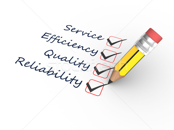 Ceruza 3d render megbízhatóság hatásfok minőség szolgáltatás Stock fotó © coramax