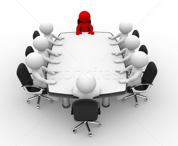 Conference table Stock photo © coramax