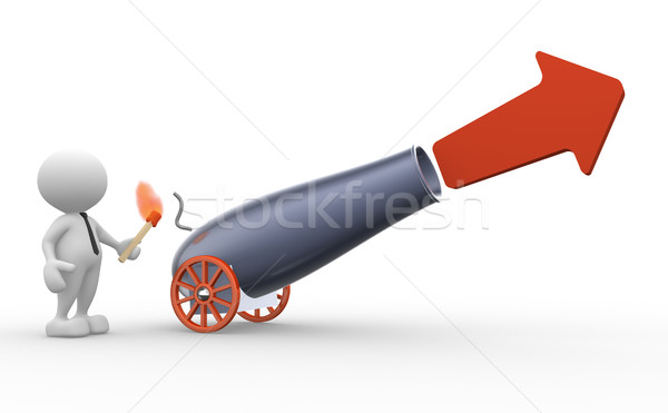 Cannon Stock photo © coramax