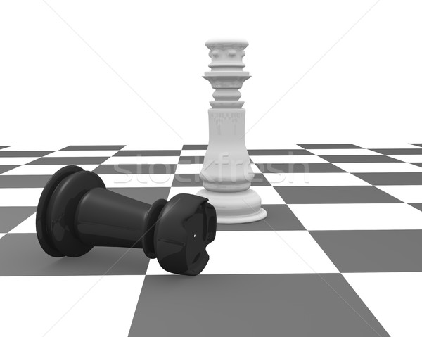 King and rook Stock photo © coramax