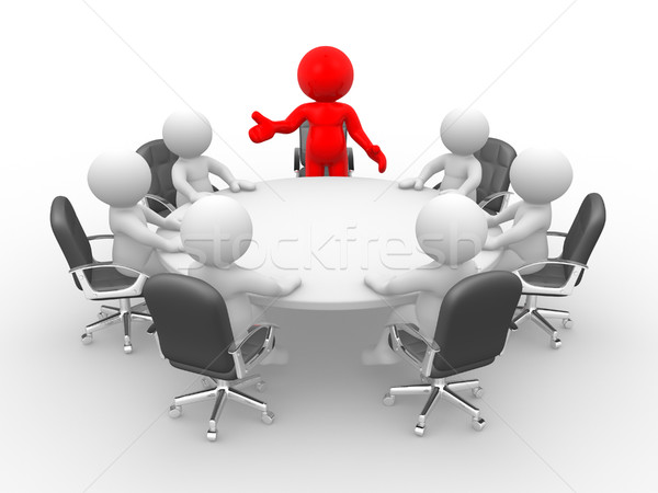 Conference table Stock photo © coramax