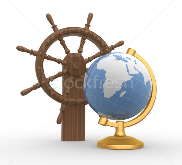 Earth globe Stock photo © coramax