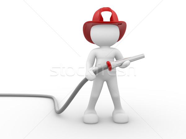 Fireman Stock photo © coramax