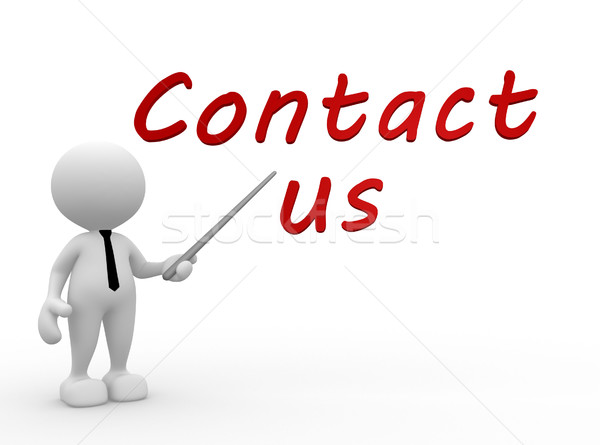 Contact us Stock photo © coramax