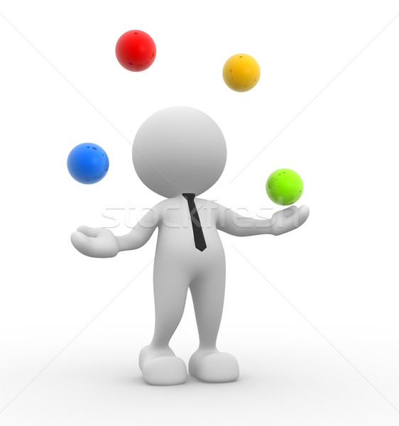 Jugglery Stock photo © coramax