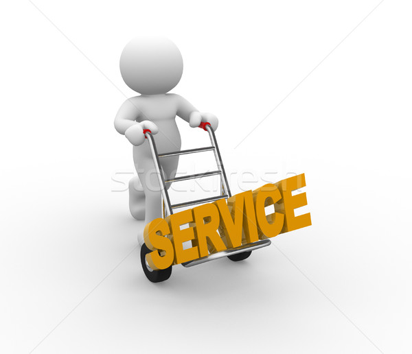 Concept of service Stock photo © coramax