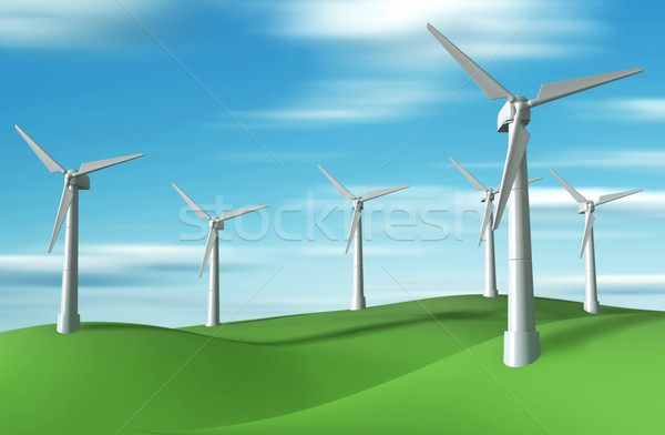 Wind turbine Stock photo © coramax