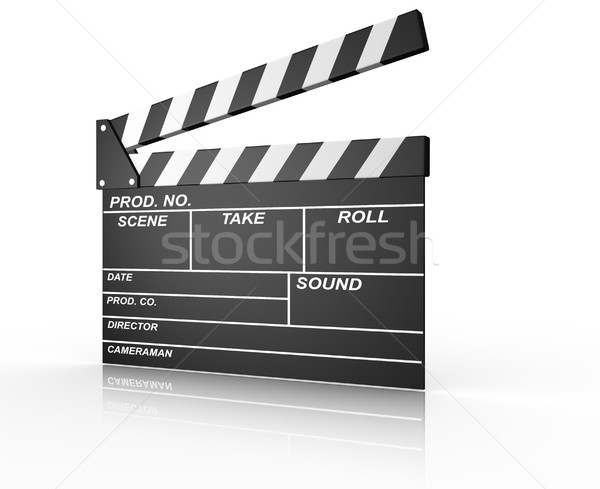 Clapperboard Stock photo © coramax