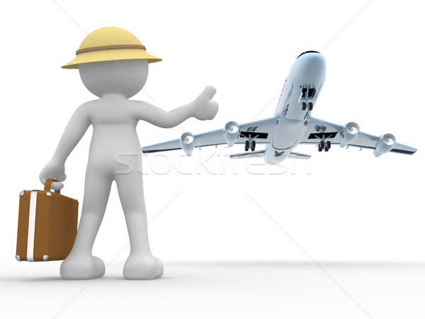 Airplene Stock photo © coramax