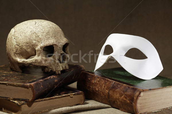 Slull And Mask Stock photo © cosma