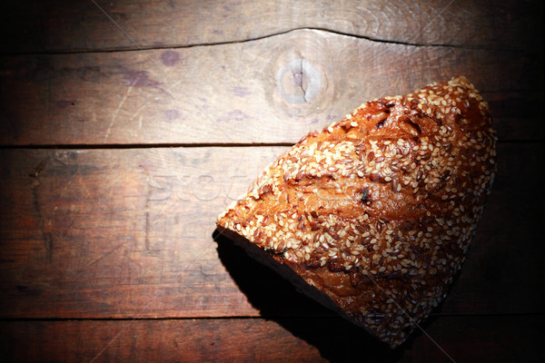 Bread On Wood Stock photo © cosma
