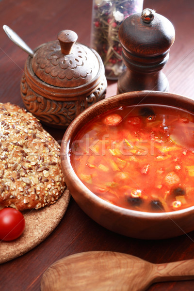 Soup And Seasoning Stock photo © cosma
