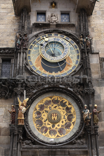 Prague Clock Stock photo © cosma