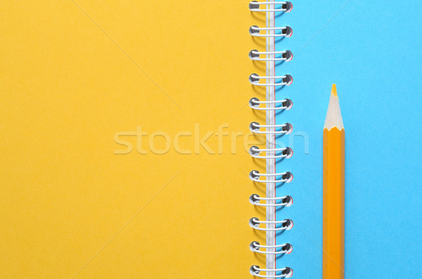 Pencil On Notebook Stock photo © cosma