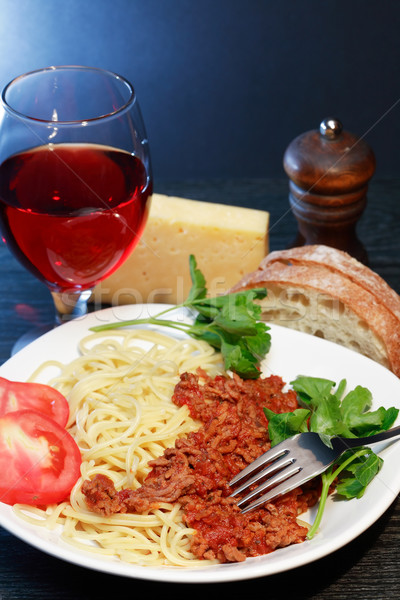 Italian Pasta Bolognese Stock photo © cosma