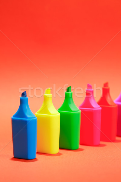 Color Markers Set Stock photo © cosma