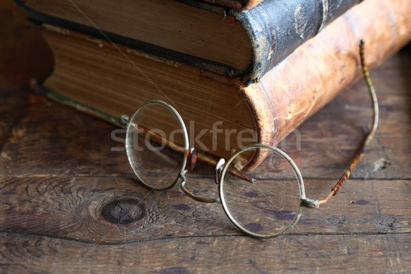 Eyeglasses And Books Stock photo © cosma