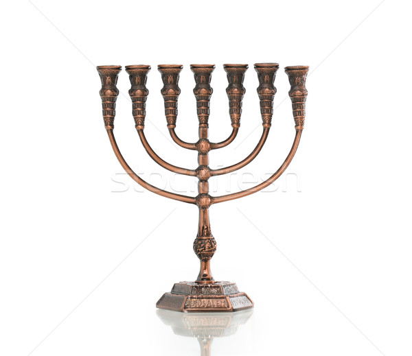 Traditional Jewish Menorah Stock photo © cosma
