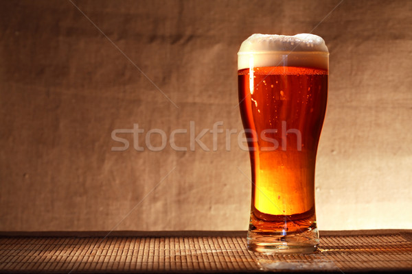 Glass Of Beer Stock photo © cosma