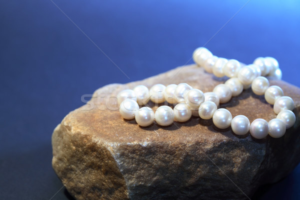 Pearl On Stone Stock photo © cosma