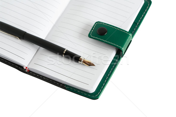 Pen On Notebook Stock photo © cosma