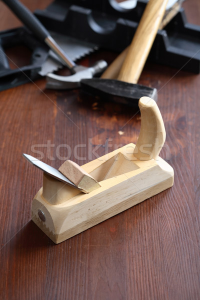 Carpenter Tools Set Stock photo © cosma