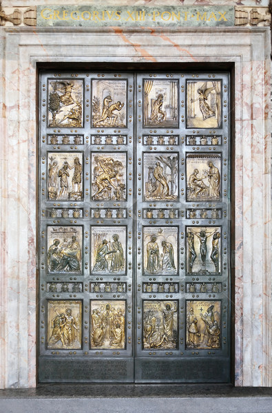 Holy Door In Vatican Stock photo © cosma